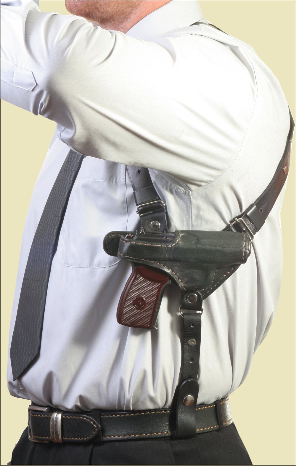 ПМ Оперативная подплечная кобура. Модель №1 (кожа)